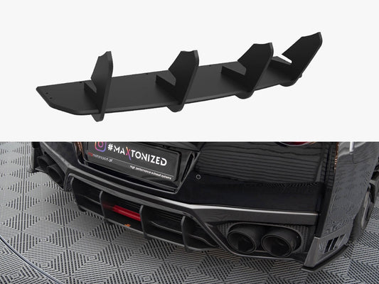 Maxton Design Street PRO Rear Diffuser Nissan GTR R35 2nd Facelift