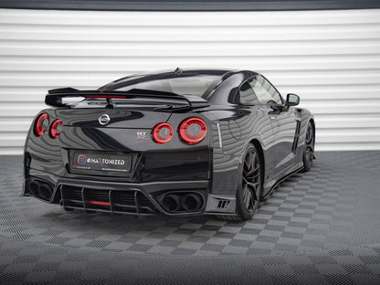 Maxton Design Street PRO Rear Diffuser Nissan GTR R35 2nd Facelift