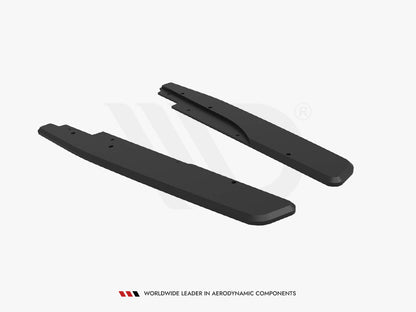 Maxton Design Street Pro Rear Side Splitters Nissan GTR R35 2nd Facelift