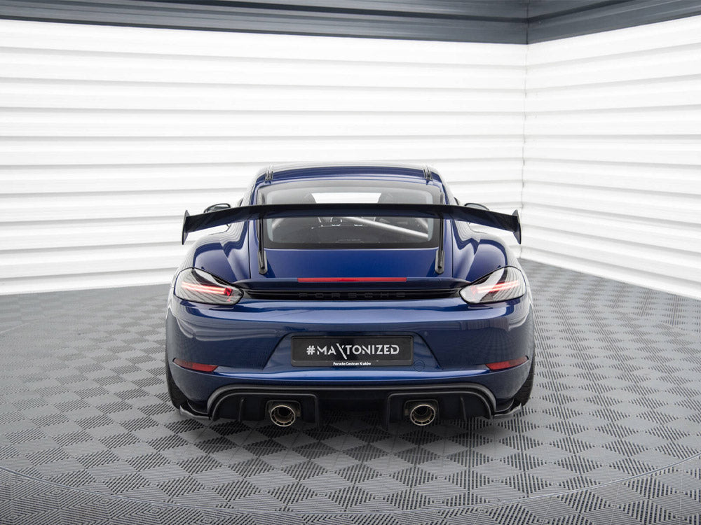 Maxton Design Rear Side Splitters Porsche 718 Cayman GT4 RS 982c