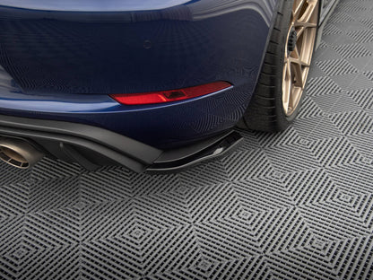 Maxton Design Rear Side Splitters Porsche 718 Cayman GT4 RS 982c