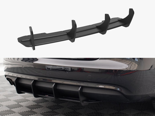 Maxton Design Street PRO Rear Diffuser Audi A4 B8 Facelift