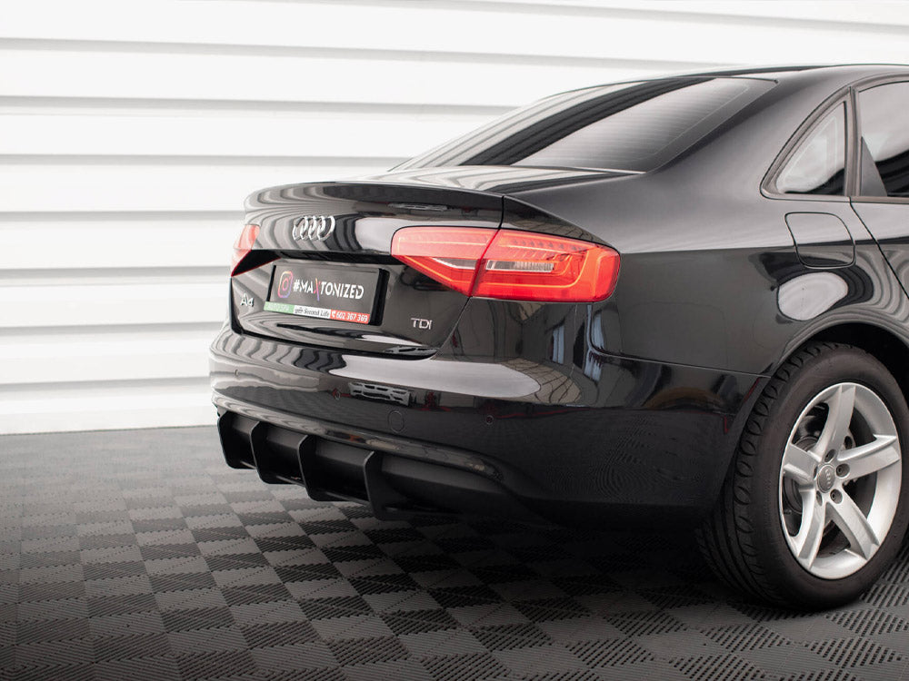 Maxton Design Street PRO Rear Diffuser Audi A4 B8 Facelift