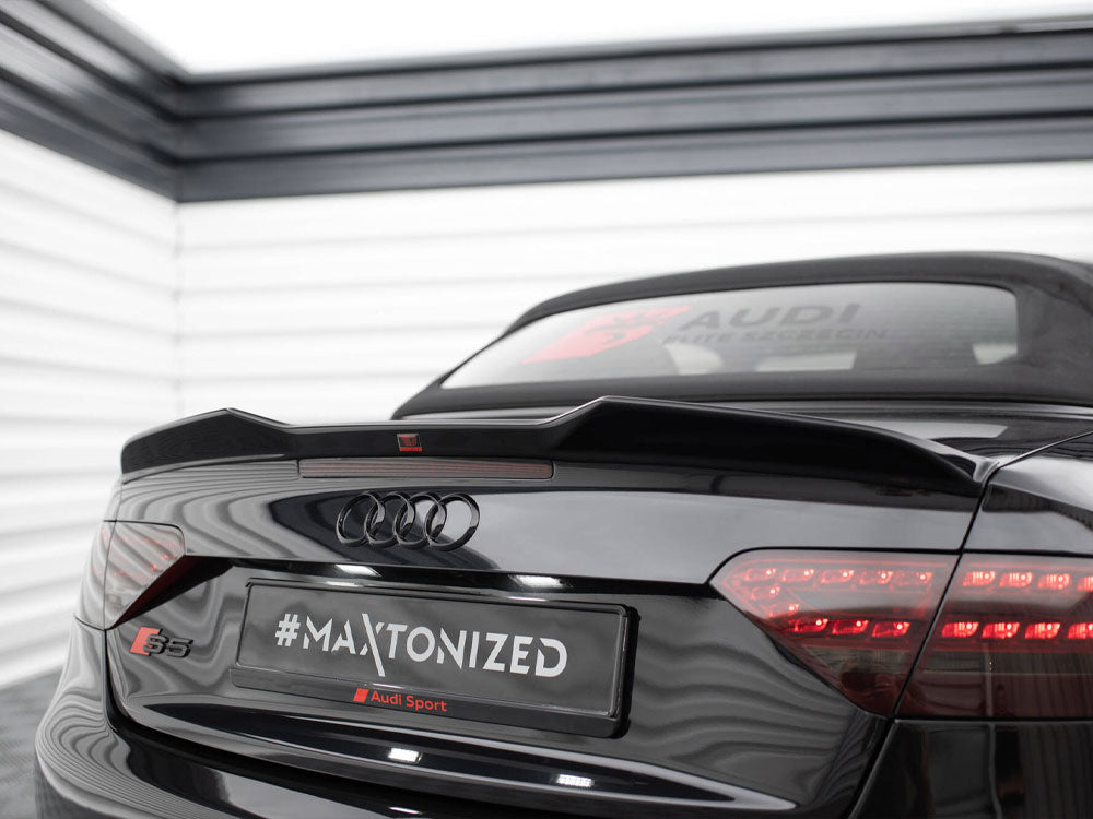 Maxton Design Spoiler CAP 3D Audi S5 / A5 S-Line Cabrio 8T