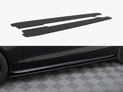 Maxton Design Street PRO Side Skirts Diffusers Audi A5 / A5 S-Line / S5 Coupe / Cabrio 8T / 8T Facelift