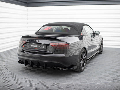 Maxton Design Street Pro Rear Side Splitters + Flaps Audi S5 / A5 S-Line Coupe / Cabrio 8T