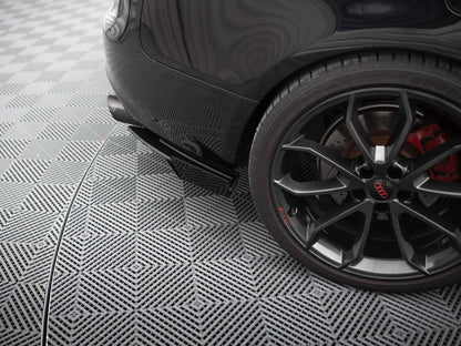 Maxton Design Street Pro Rear Side Splitters + Flaps Audi S5 / A5 S-Line Coupe / Cabrio 8T