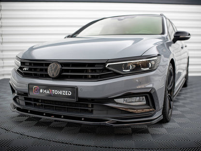 Maxton Design Front Splitter V.2 Volkswagen Passat R-Line B8 Facelift