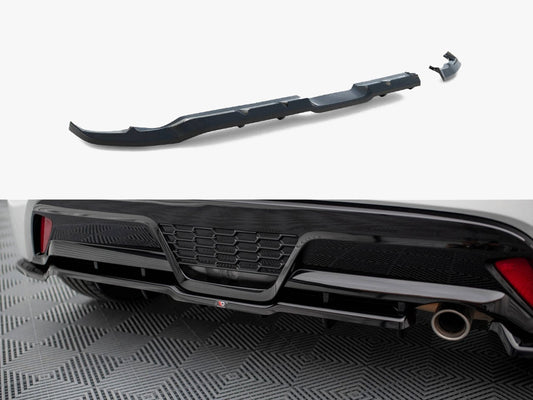 Maxton Design Rear Splitter (Vertical Bars) Toyota Yaris GR Sport Mk4