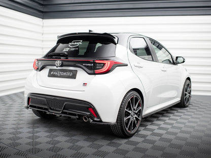 Maxton Design Rear Splitter (Vertical Bars) Toyota Yaris GR Sport Mk4