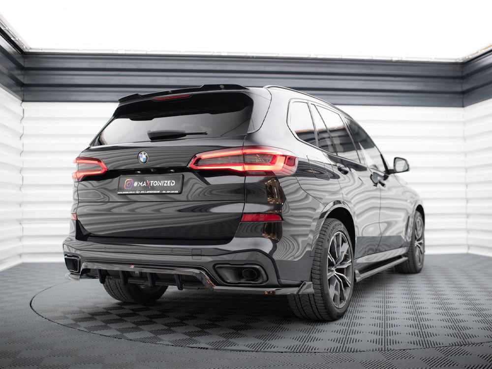 Maxton Design Central Rear Splitter (Vertical Bars) BMW X5 M-Sport G05