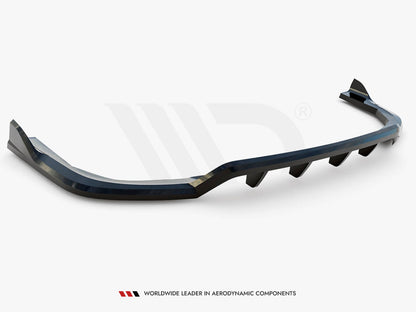 Maxton Design Central Rear Splitter (Vertical Bars) BMW X5 M-Sport G05