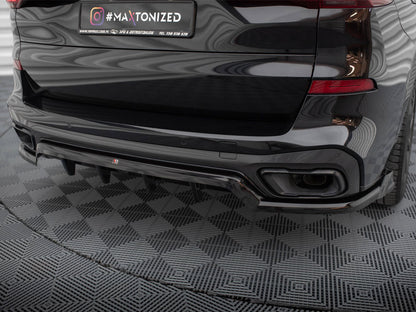 Maxton Design Central Rear Splitter (Vertical Bars) BMW X5 M-Sport G05