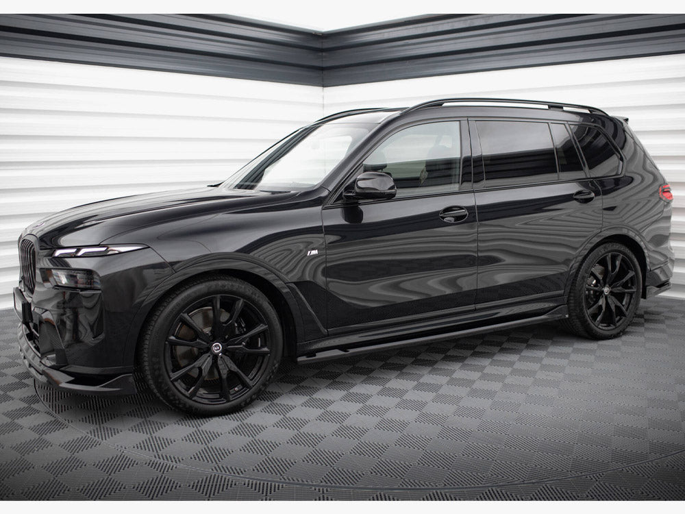 Maxton Design Side Skirts Diffusers BMW X7 M-Pack G07 Facelift