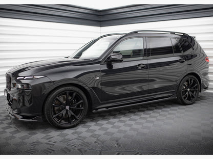 Maxton Design Side Skirts Diffusers BMW X7 M-Pack G07 Facelift