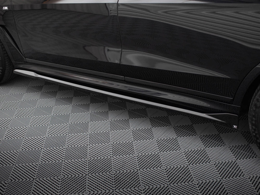 Maxton Design Side Skirts Diffusers BMW X7 M-Pack G07 Facelift