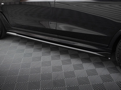 Maxton Design Side Skirts Diffusers BMW X7 M-Pack G07 Facelift