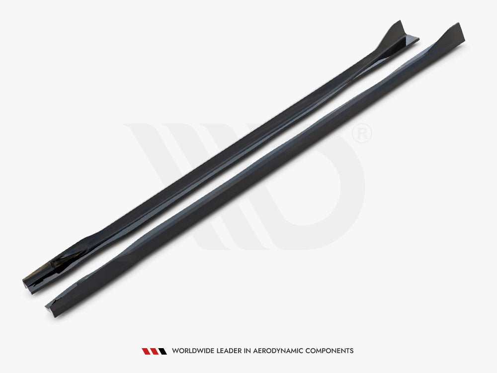 Maxton Design Side Skirts Diffusers BMW X7 M-Pack G07 Facelift