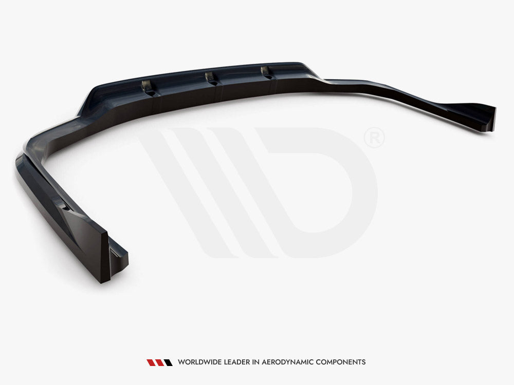 Maxton Design Central Rear Splitter (Vertical Bars) BMW X7 M-Pack G07 Facelift
