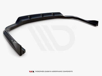 Maxton Design Central Rear Splitter (Vertical Bars) BMW X7 M-Pack G07 Facelift