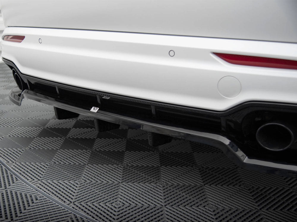 Maxton Design Rear Splitter (Vertical Bars) Maserati Grecale GT / Modena Mk1