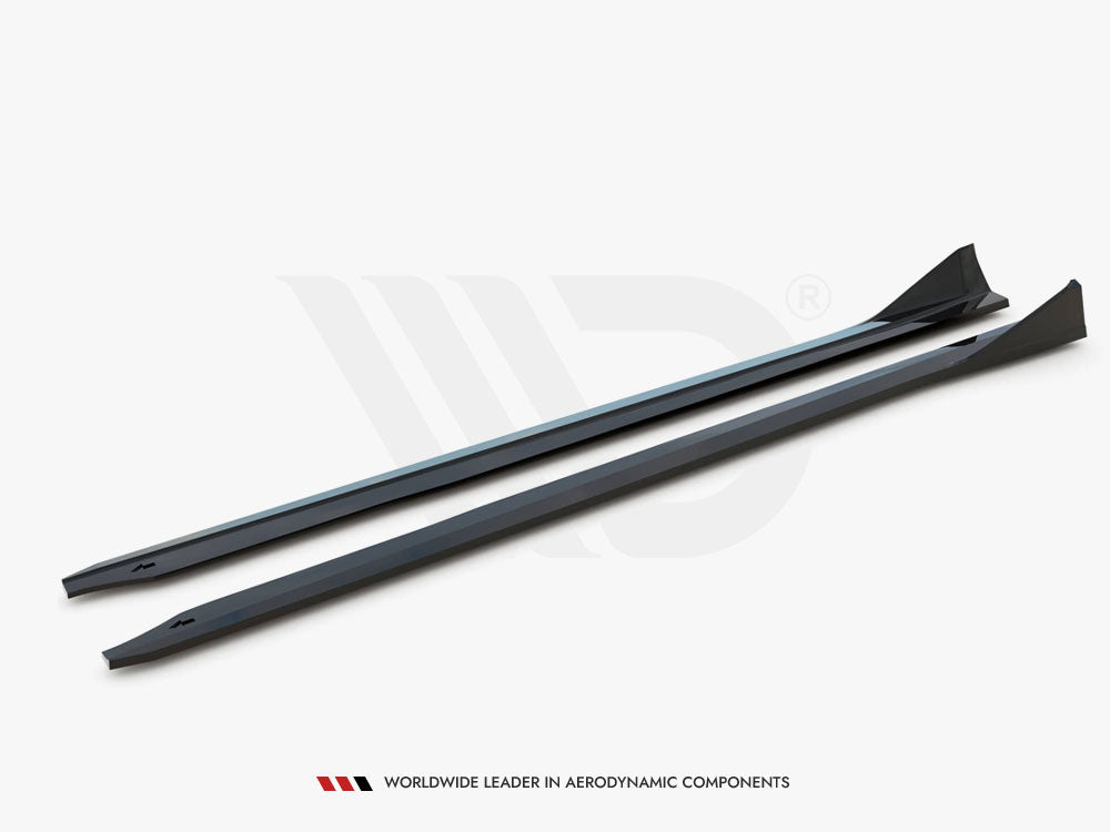 Maxton Design Side Skirts Diffusers V.3 CSL Look BMW M4 G82