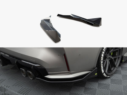 Maxton Design Rear Side Splitters V.3 CSL Look BMW M4 G82