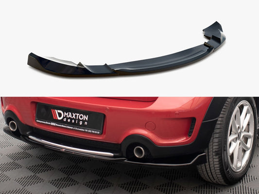 Maxton Design Central Rear Splitter Mini Cooper Countryman R60 Facelift
