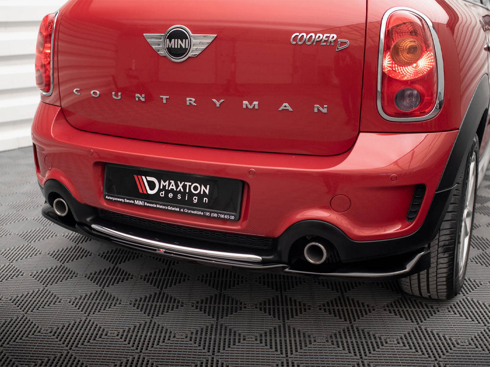 Maxton Design Central Rear Splitter Mini Cooper Countryman R60 Facelift