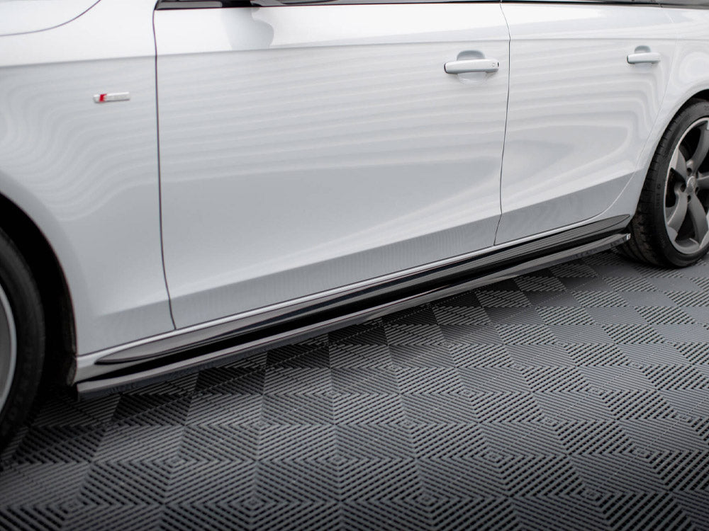 Maxton Design Side Skirts Diffusers V.3 Audi A4 / A4 S-Line / S4 B8