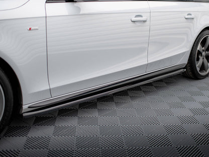 Maxton Design Side Skirts Diffusers V.3 Audi A4 / A4 S-Line / S4 B8