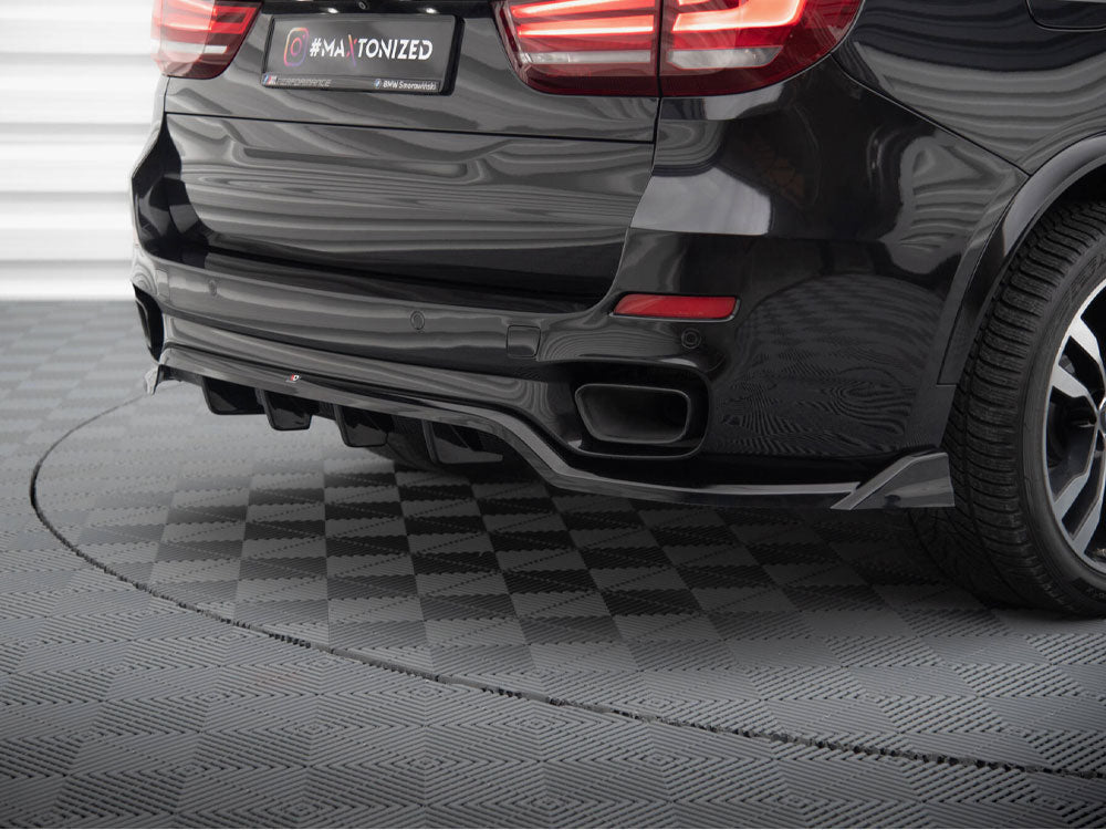 Maxton Design Rear Splitter (Vertical Bars) BMW X5 M-Pack F15