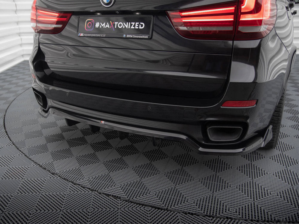Maxton Design Rear Splitter (Vertical Bars) BMW X5 M-Pack F15