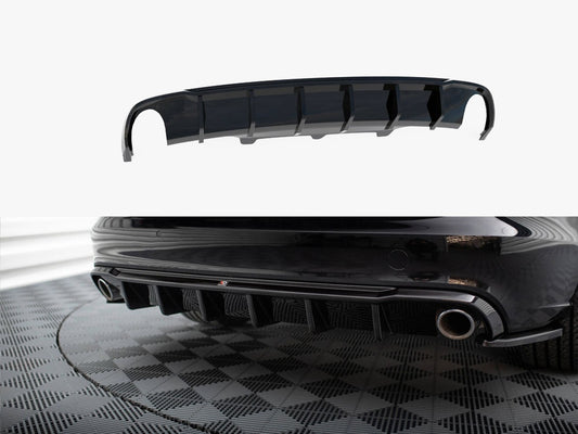 Maxton Design Rear Valance Audi A6 Avant C7 (Version with single exhausts on both sides)