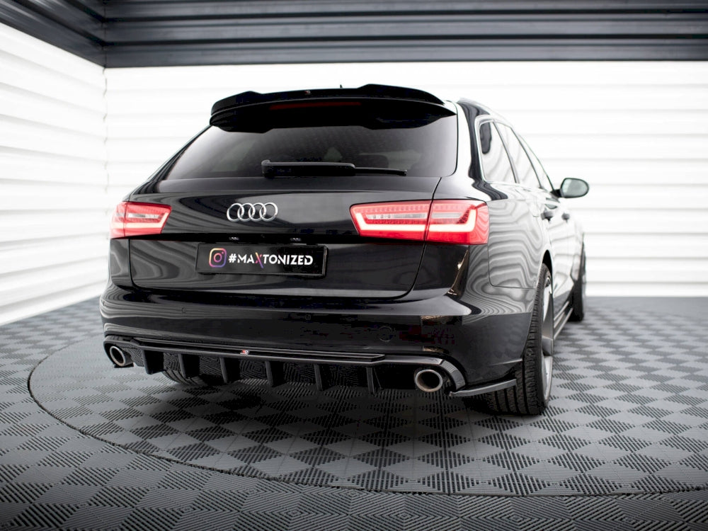 Maxton Design Rear Valance Audi A6 Avant C7 (Version with single exhausts on both sides)
