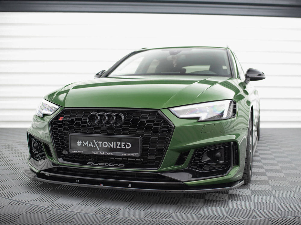 Maxton Design Front Splitter V.1 Audi RS4 B9