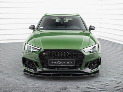 Maxton Design Front Splitter V.1 Audi RS4 B9