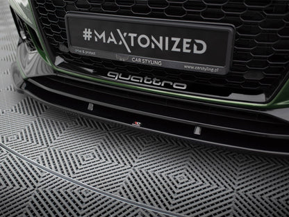 Maxton Design Front Splitter V.1 Audi RS4 B9