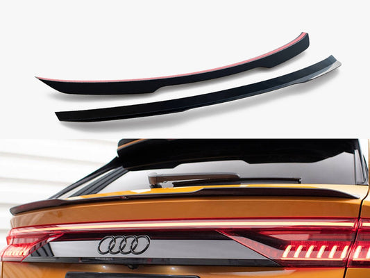 Maxton Design Reduced - Lower Spoiler CAP Audi Q8 / RSQ8 / SQ8 / Q8 S-Line Mk1