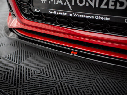 Maxton Design Front Splitter V.1 Audi RS4 B9 Facelift