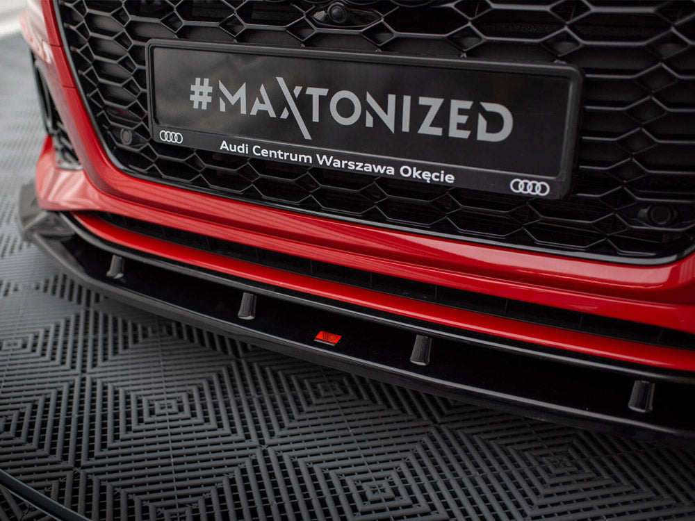 Maxton Design Front Splitter V.2 Audi RS4 B9 Facelift