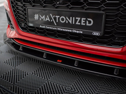 Maxton Design Front Splitter V.2 Audi RS4 B9 Facelift