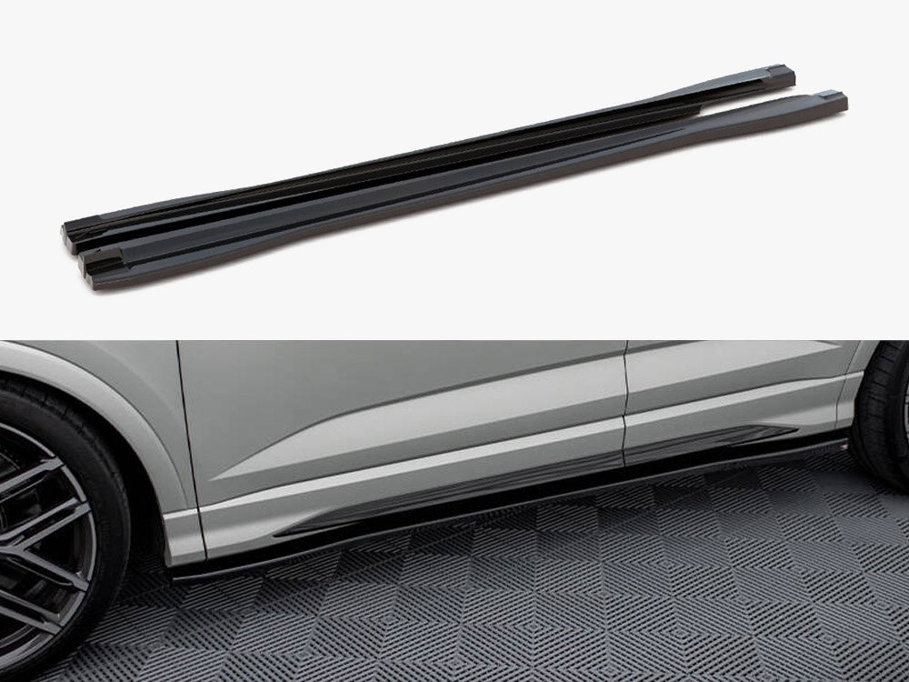 Maxton Design Side Skirts Diffusers V.2 Audi Q3 S-Line / RSQ3 F3