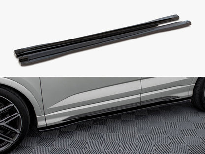 Maxton Design Side Skirts Diffusers V.2 Audi Q3 S-Line / RSQ3 F3