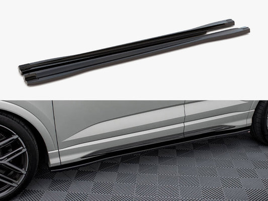 Maxton Design Side Skirts Diffusers V.2 Audi Q3 S-Line / RSQ3 F3