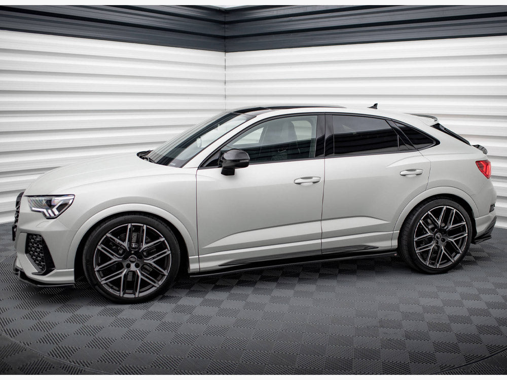 Maxton Design Side Skirts Diffusers V.2 Audi Q3 S-Line / RSQ3 F3