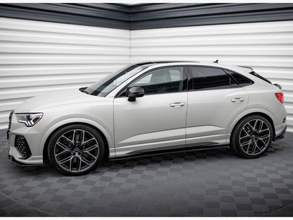 Maxton Design Side Skirts Diffusers V.2 Audi Q3 S-Line / RSQ3 F3
