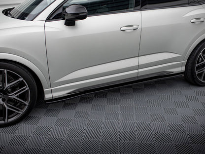 Maxton Design Side Skirts Diffusers V.2 Audi Q3 S-Line / RSQ3 F3