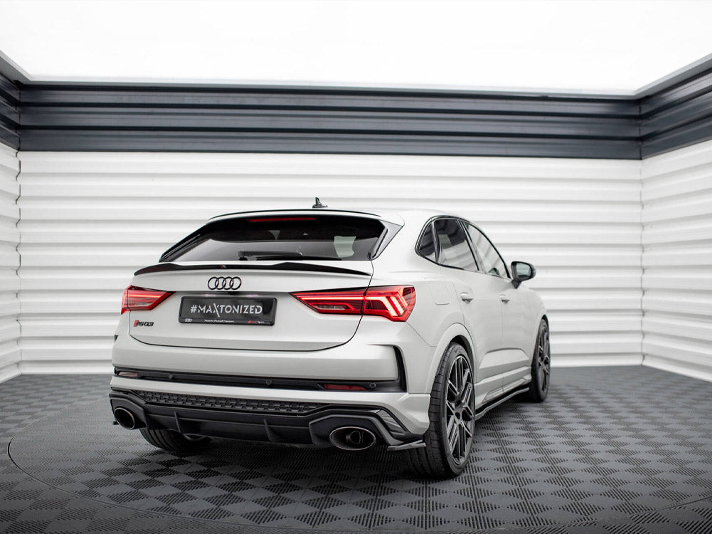 Maxton Design Spoiler CAP Audi RSQ3 / Q3 S-Line Sportback F3