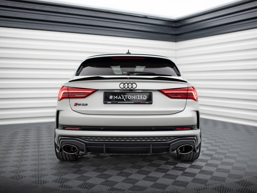 Maxton Design Spoiler CAP Audi RSQ3 / Q3 S-Line Sportback F3